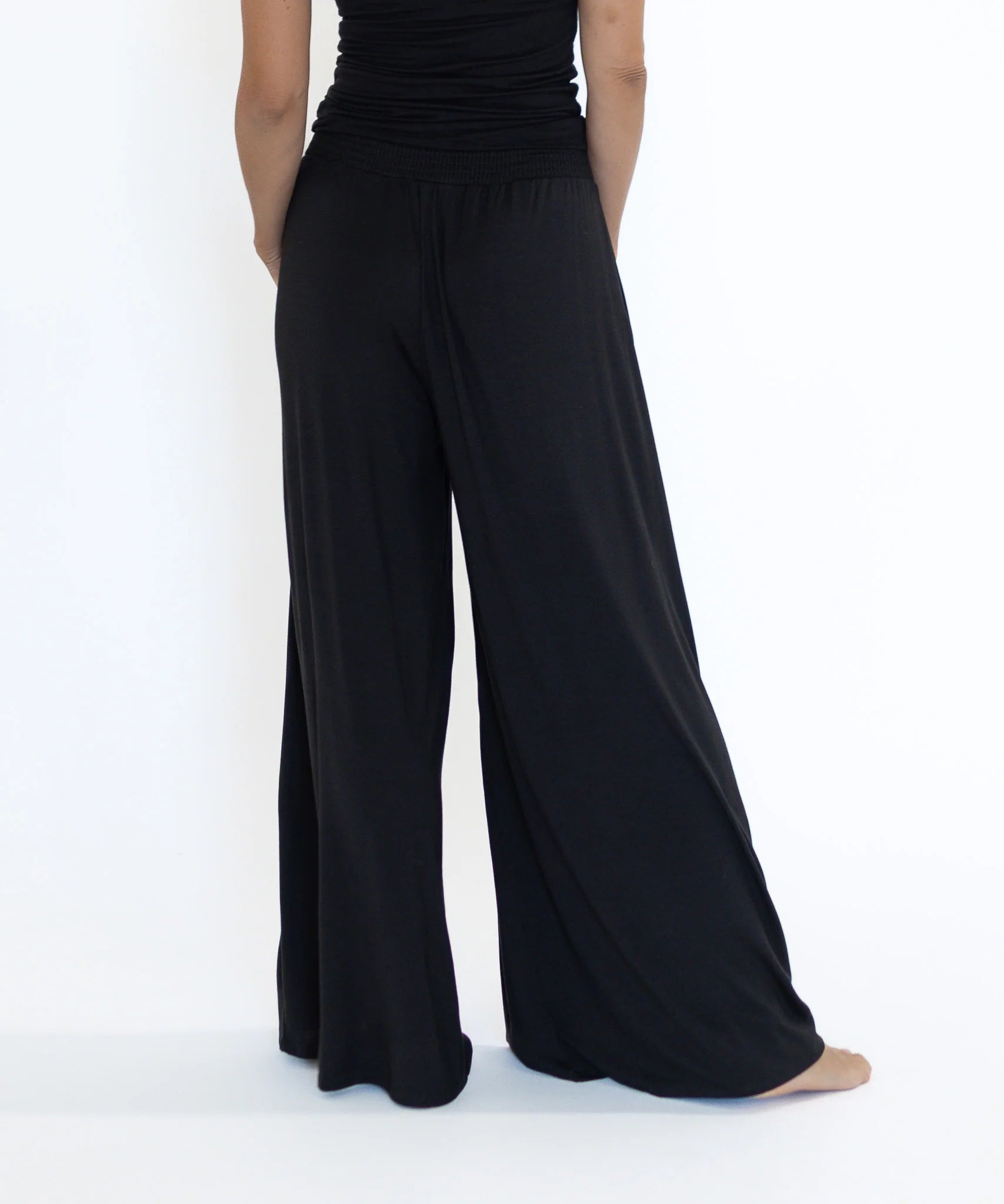 Silky Butter Soft Palazzo Bamboo Pants