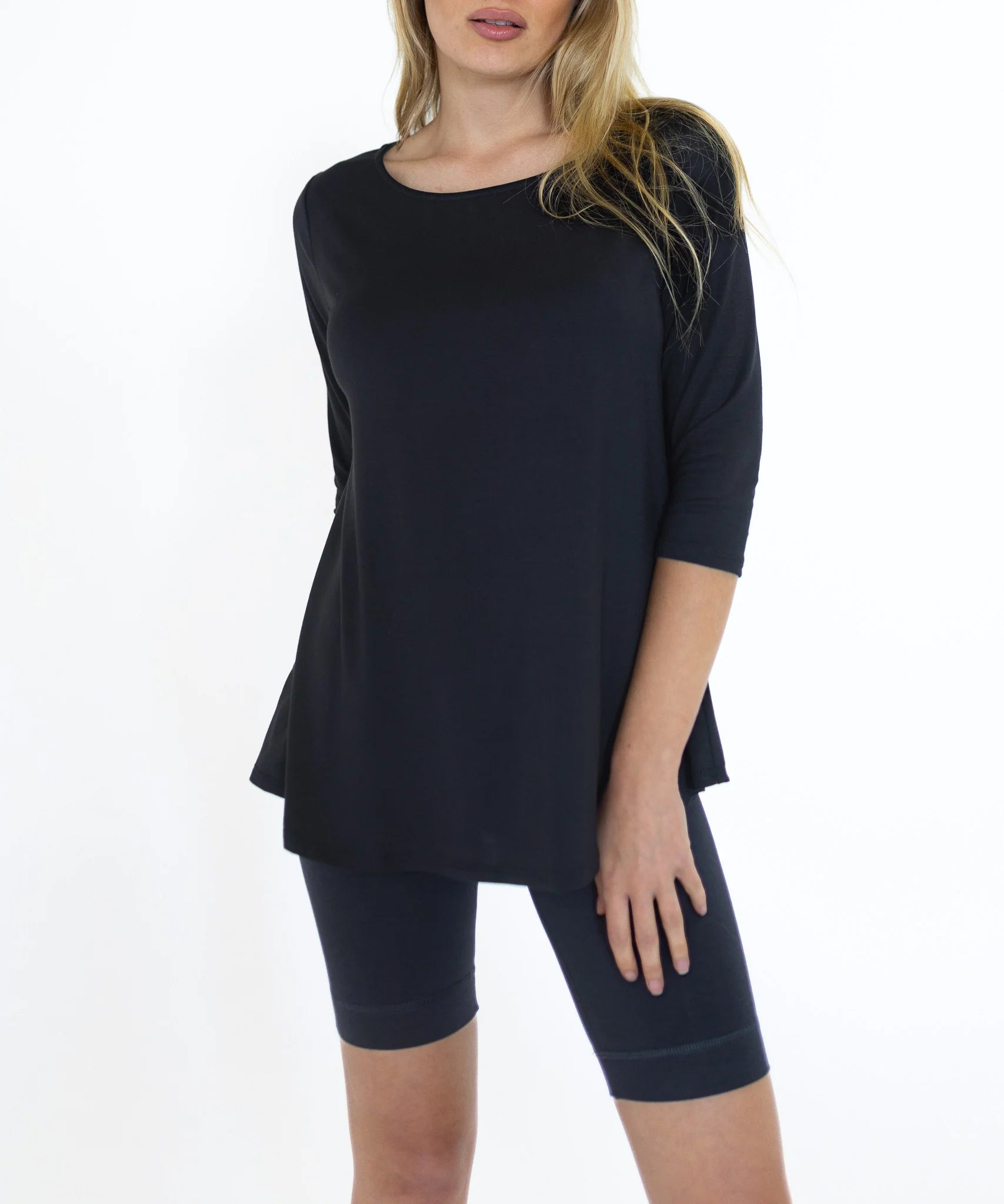 Bamboo Fitted 3/4 Sleeve