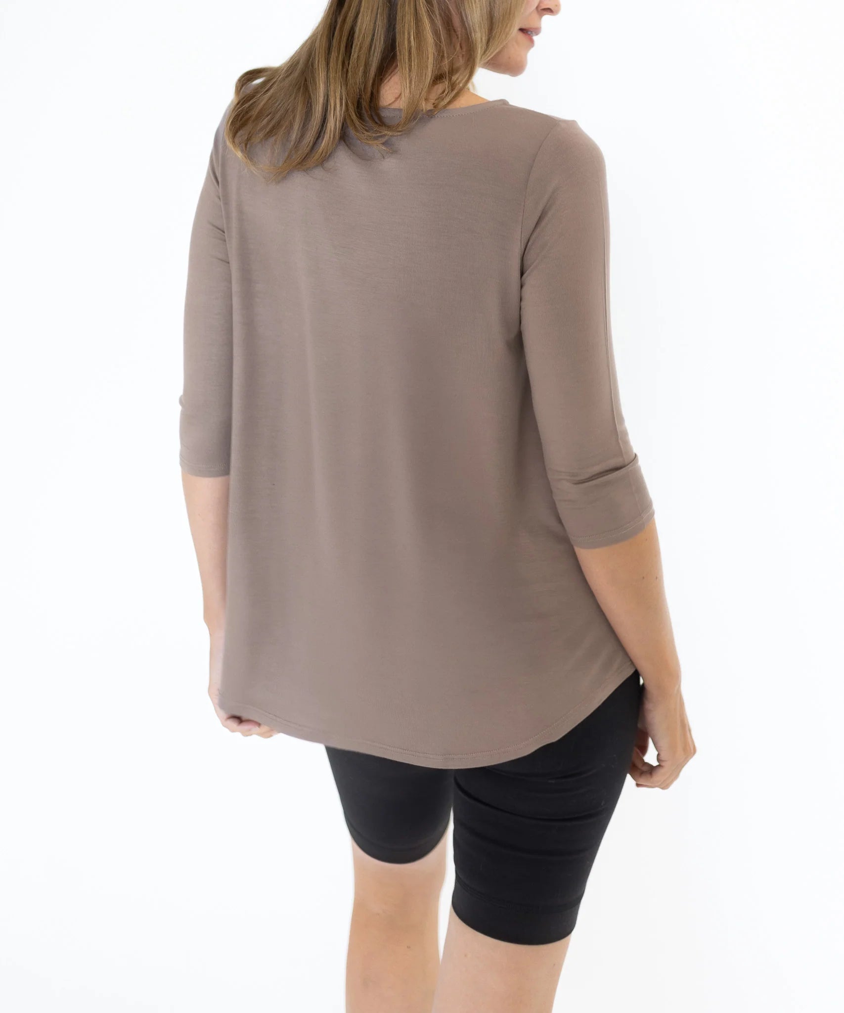 Bamboo Fitted 3/4 Sleeve